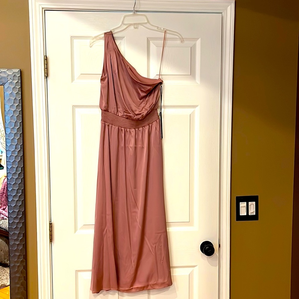 Nicole miller one shoulder dress